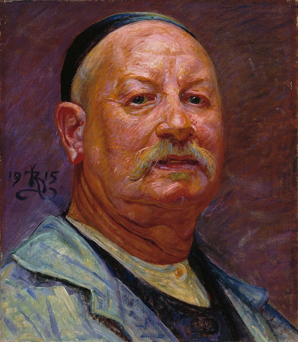 Kristian Zahrtmann - Autoritratto, Finnish National Gallery, Helsinki